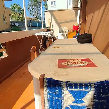 Bilocale Colonie, Con Patio Fronte Mare E Garage * Rimini